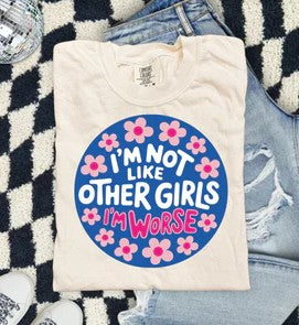 I'M NOT LIKE OTHER GIRLS