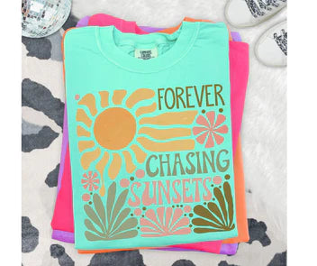 FOREVER CHASING SUNSETS - RETRO