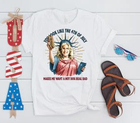 YOU LOOK LIKE THE 4TH OF JULY