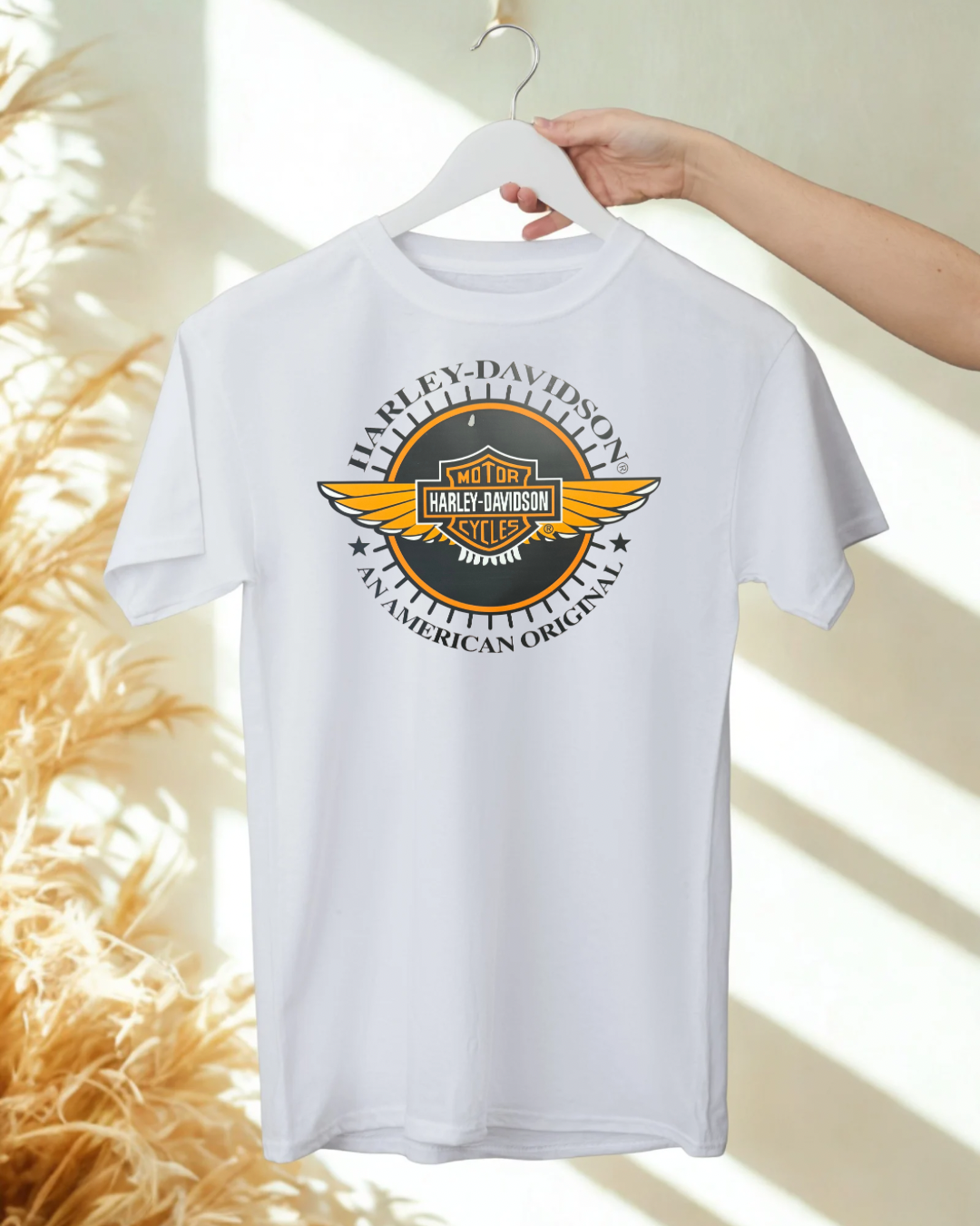 HARLEY DAVIDSON WITH WINGS