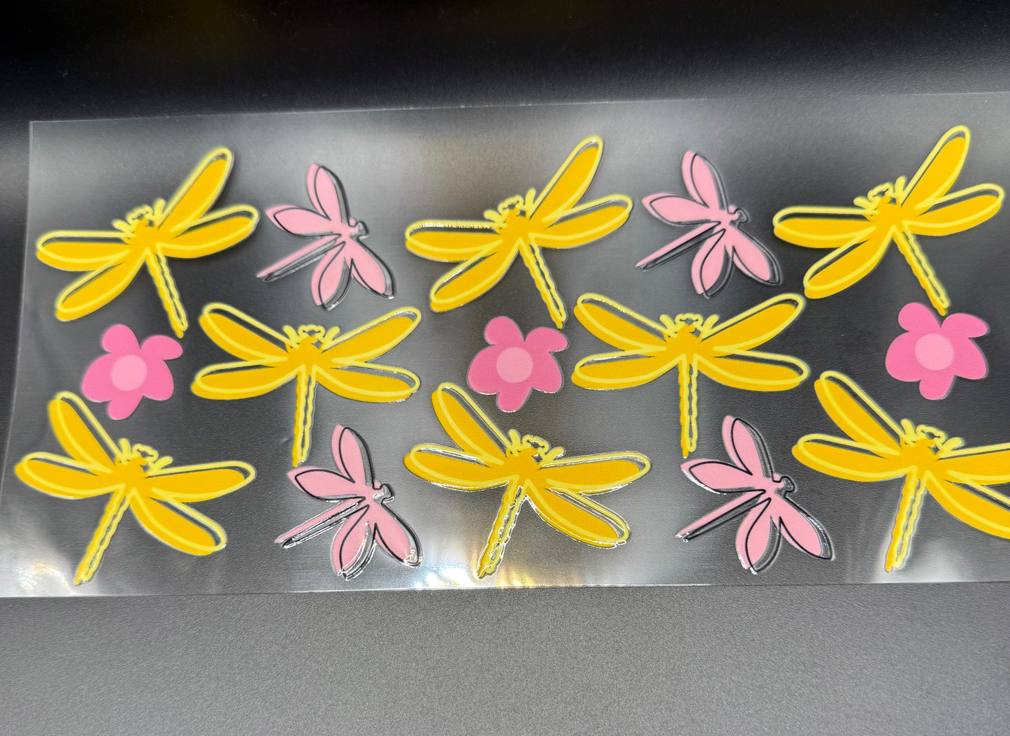 Yellow Dragonflies