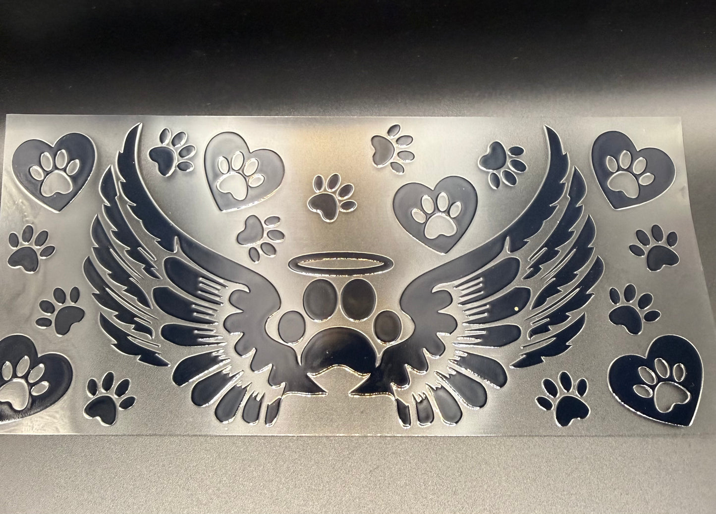 Wings w/Paw Prints