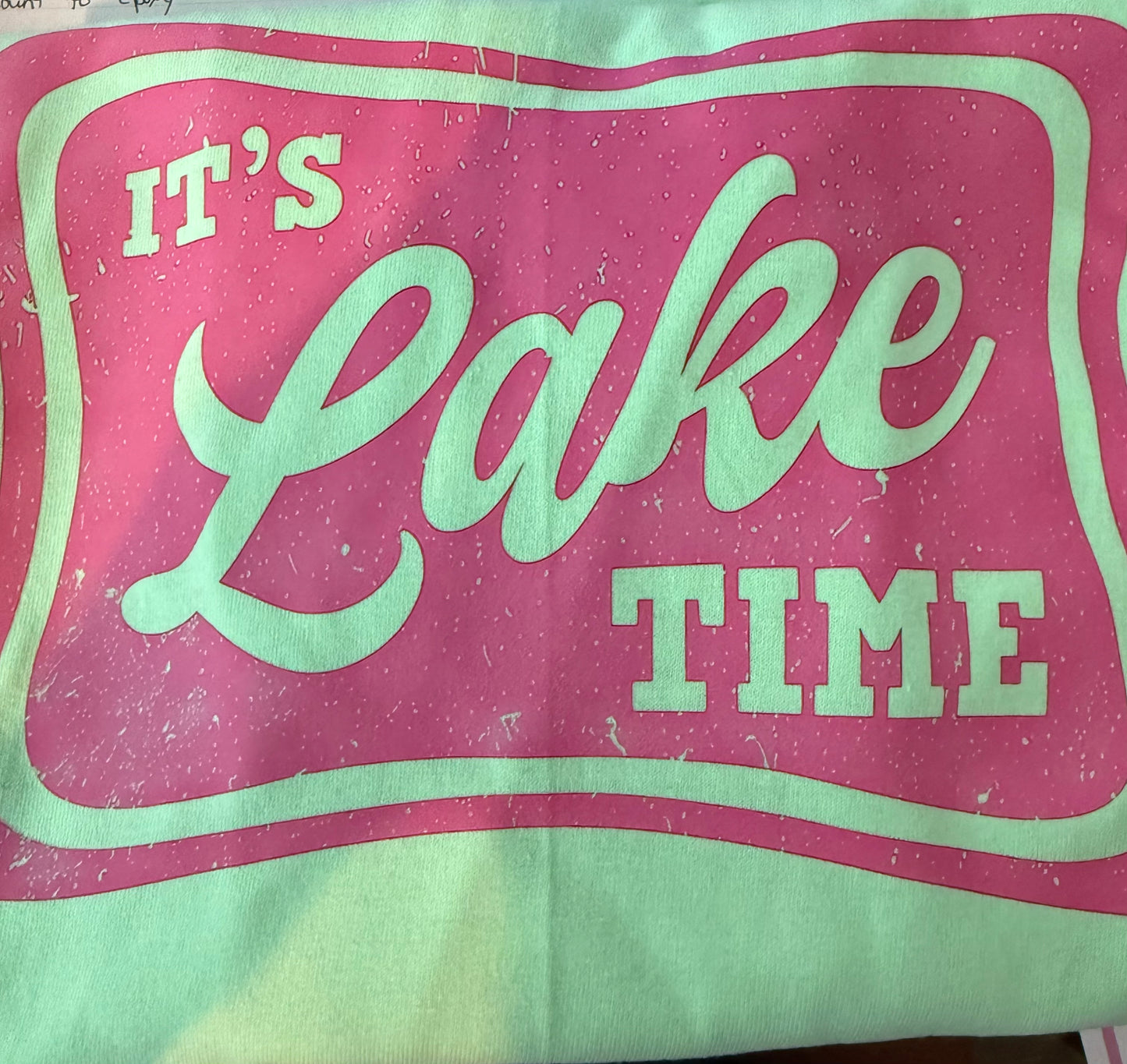 It’s Lake Time
