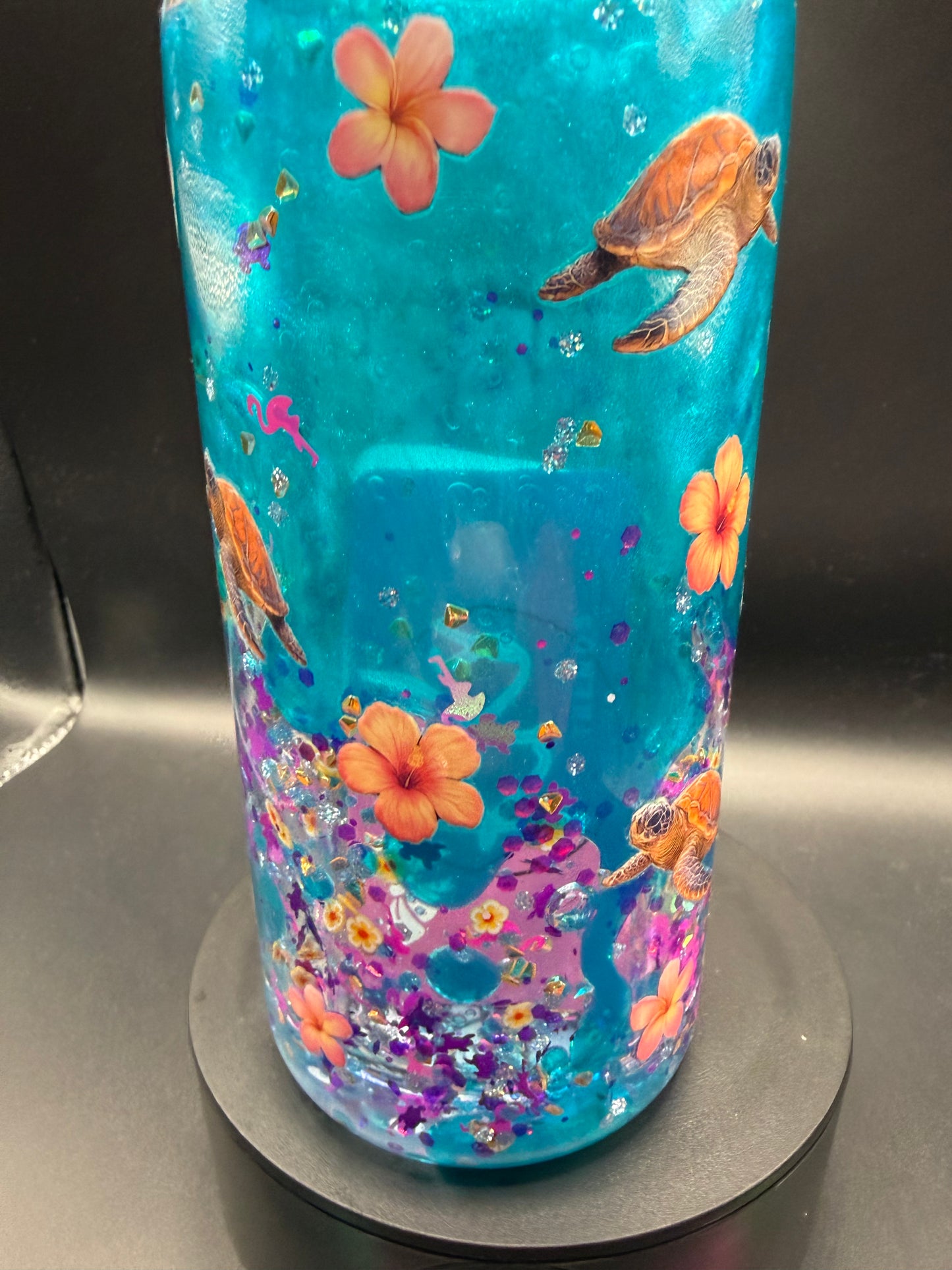20oz Summer Vibes-Lava Snowglobe