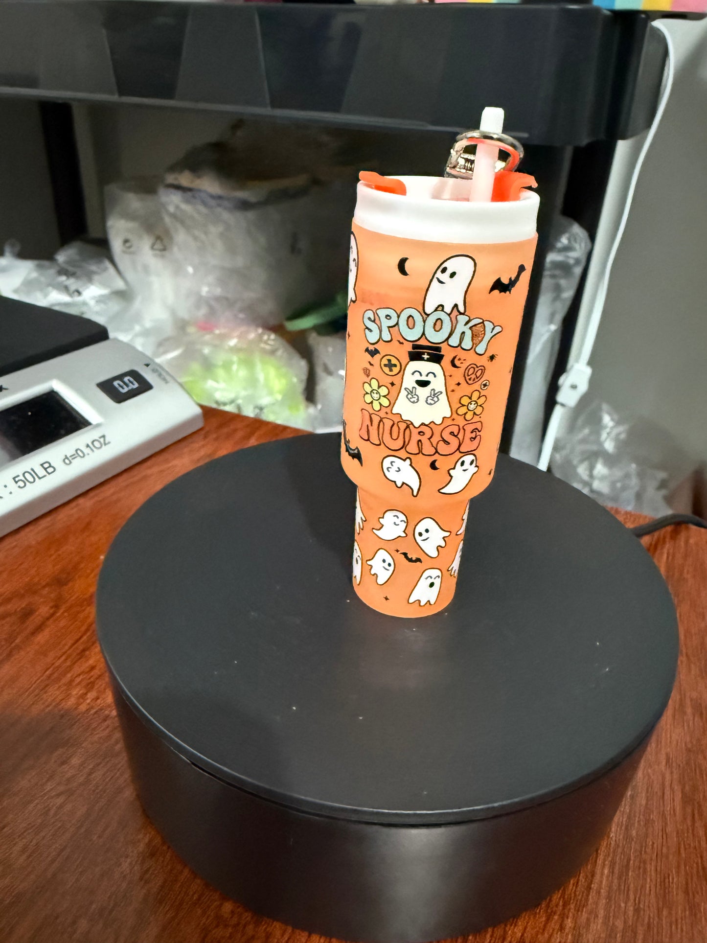 Mini Stanley Keychain - Spooky Nurse