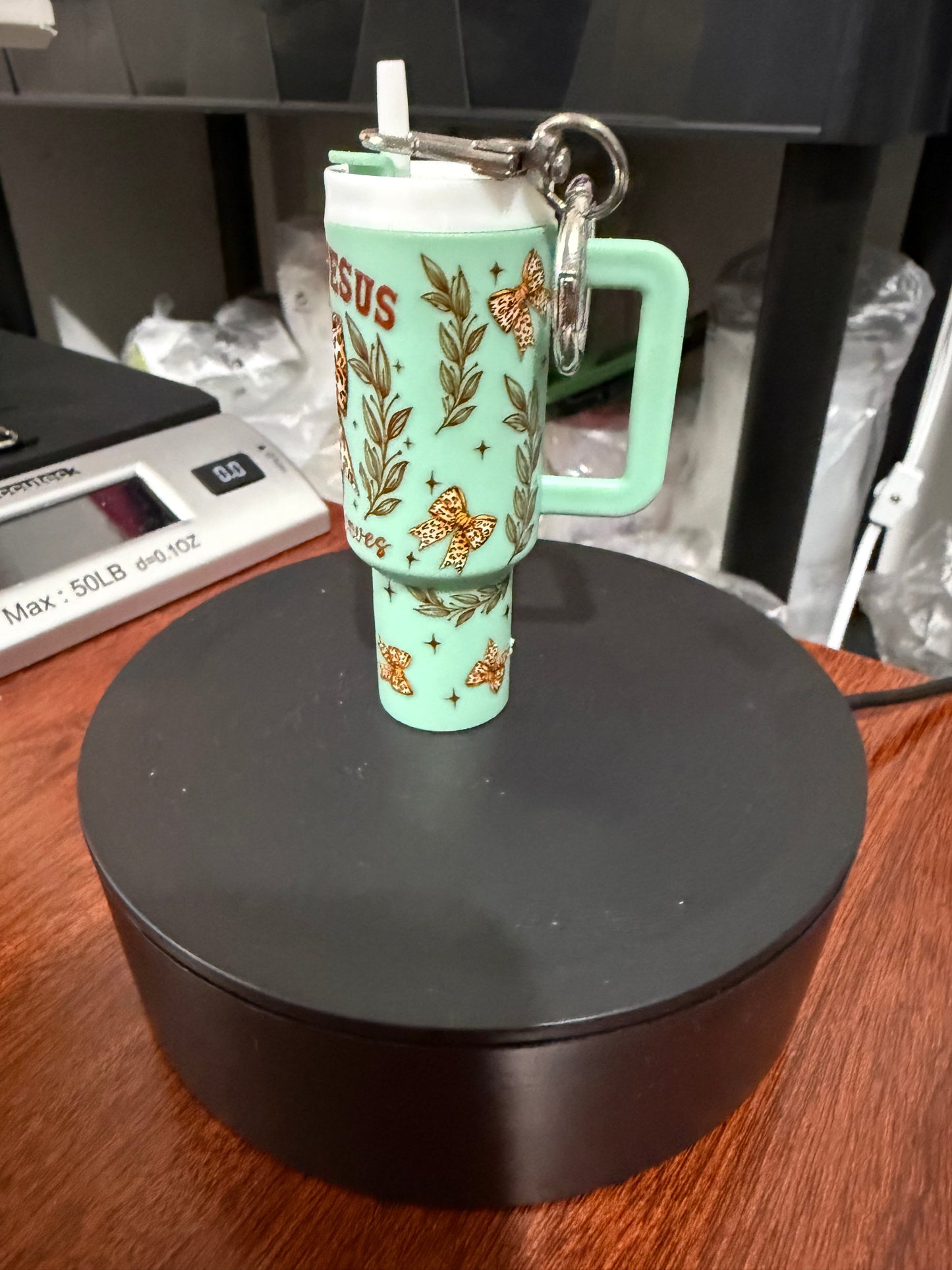 Mini Stanley Keychain - Fall for Jesus