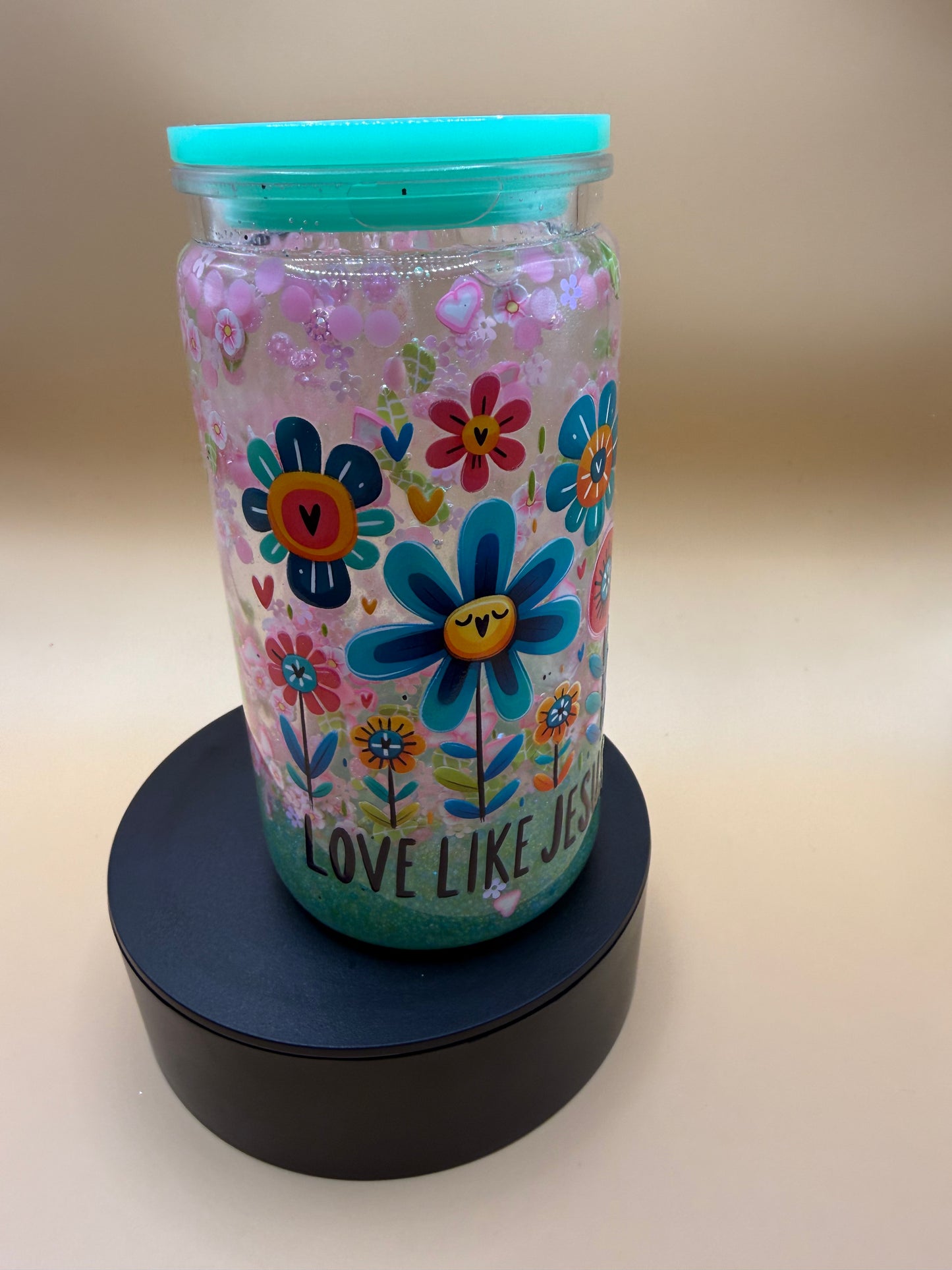 16oz Snowglobe Tumbler