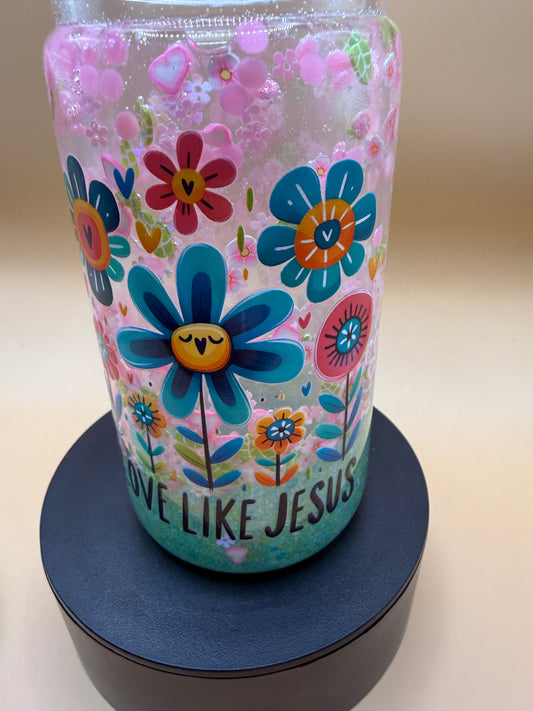 16oz Snowglobe Tumbler