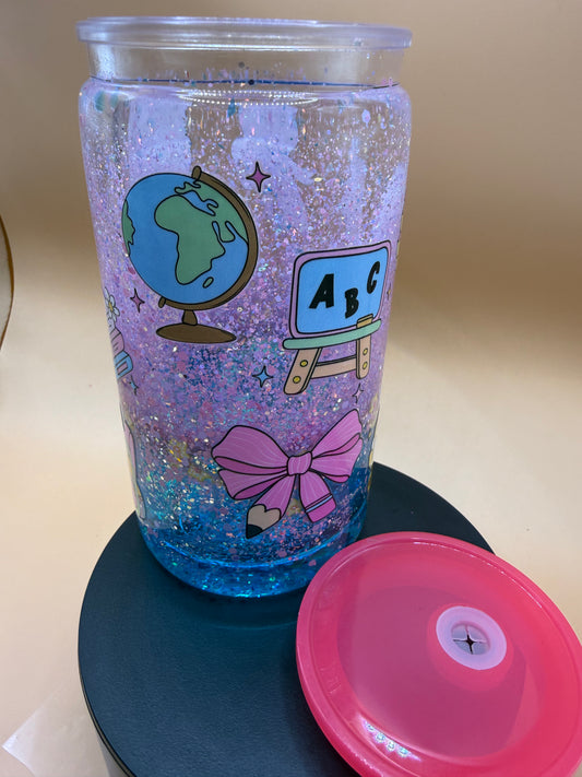 16oz School things Tumbler