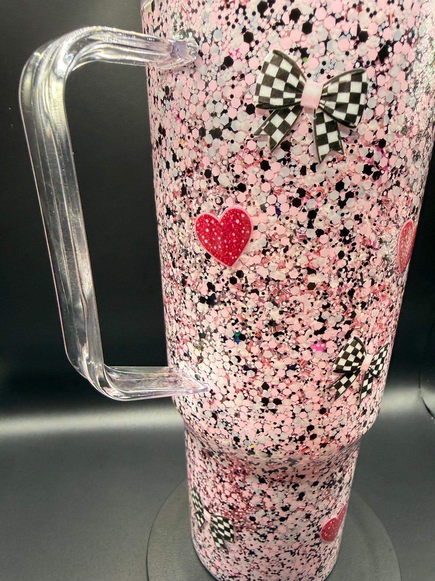 40oz Not Rude Snowglobe Tumbler