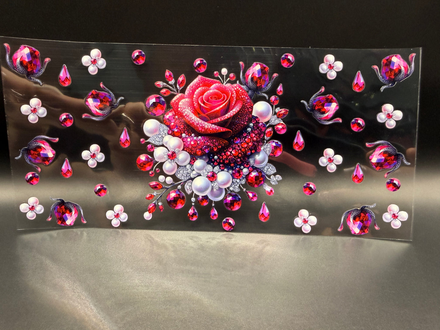Pink Bling Rose