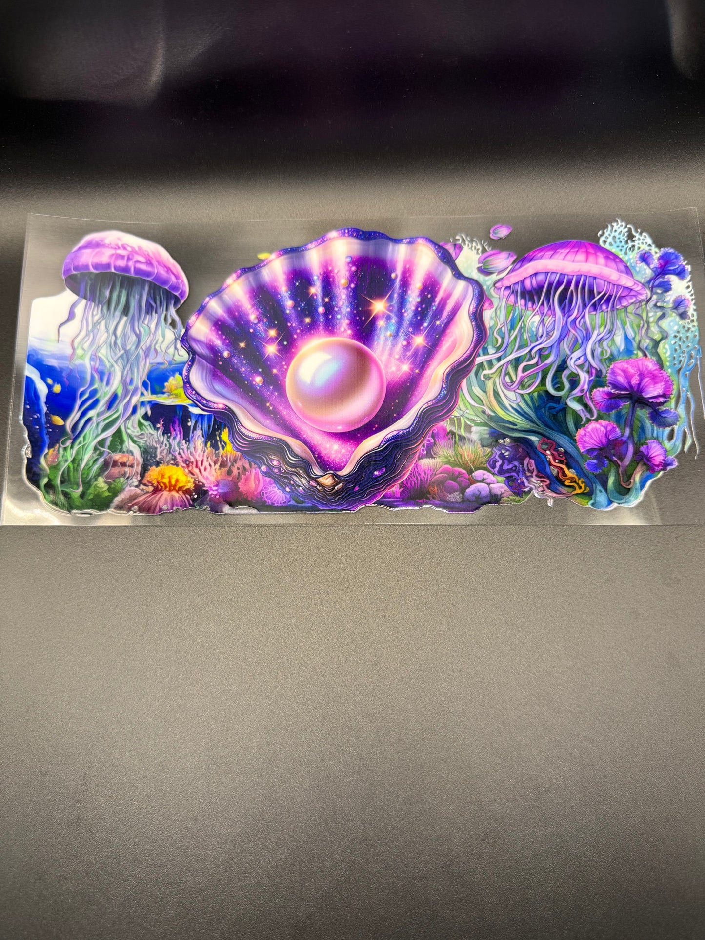 Ocean life - purple w/Pearl