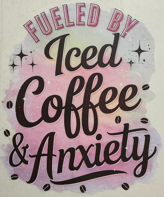 Iced coffee & anxiety