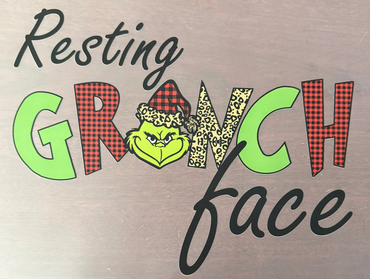 RESTING GRINCH FACE