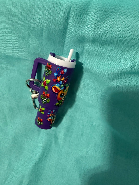 MINI STANLEY KEYCHAIN - PURPLE DEER