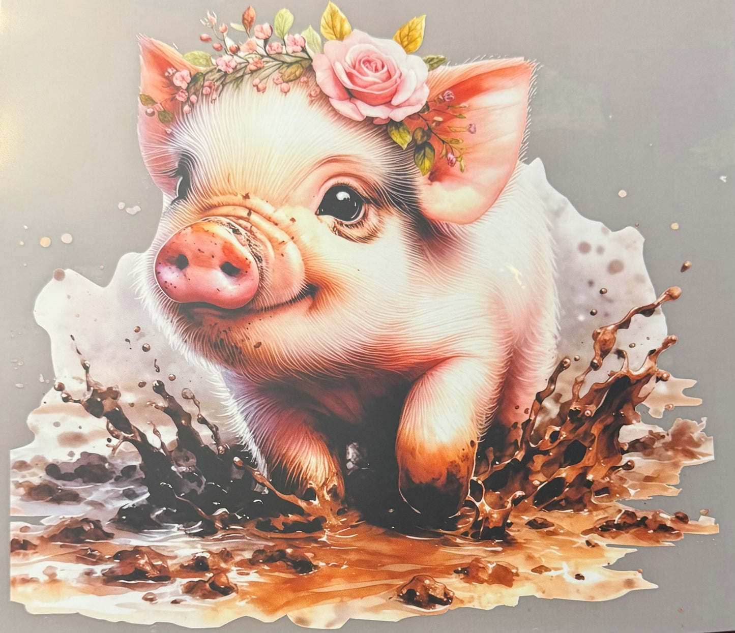 PIG IN MUD