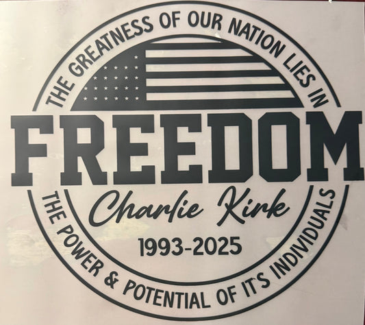 FREEDOM - CHARLIE KIRK