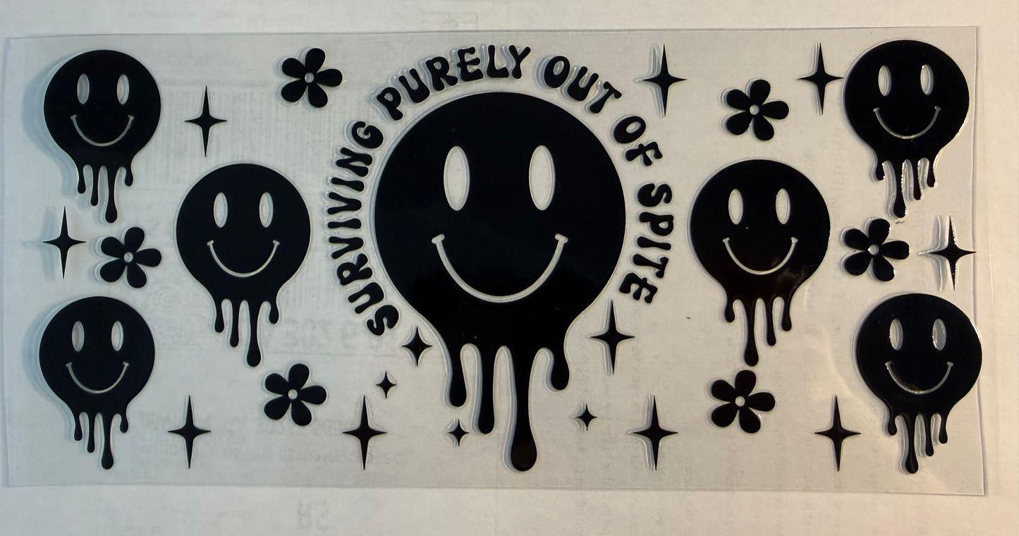PURELY OUT OF SPITE
