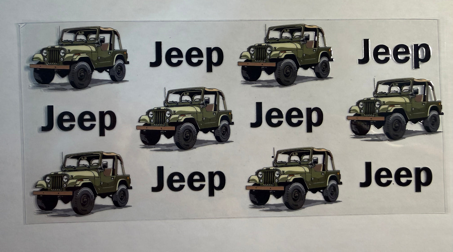 GREEN JEEPS