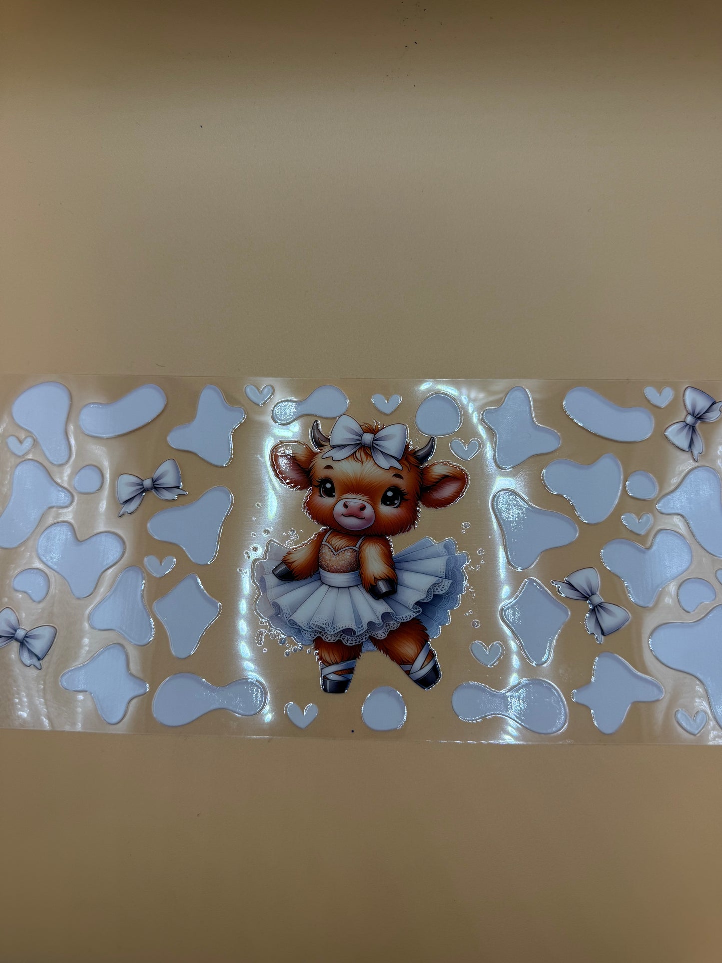 White Dress Cow