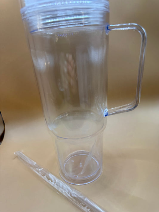 40oz Snowglobe Tumbler