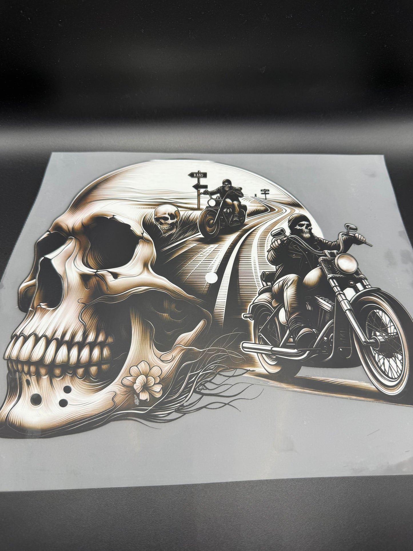 MOTORCYCLE SKULL