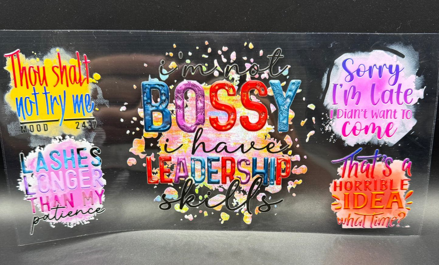 I'M NOT BOSSY I HAVE LEADERSHIP SKILLS