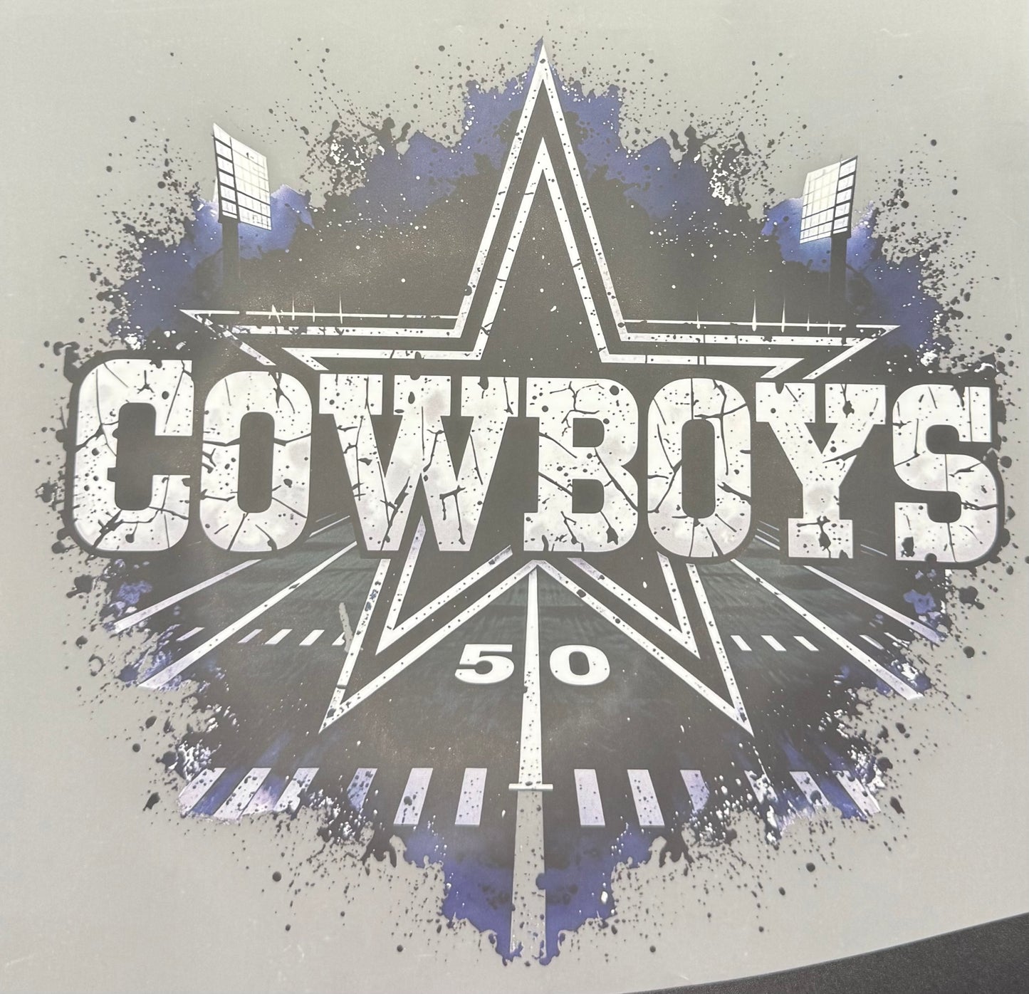 COWBOYS STAR ON FIELD