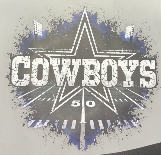 COWBOYS STAR ON FIELD