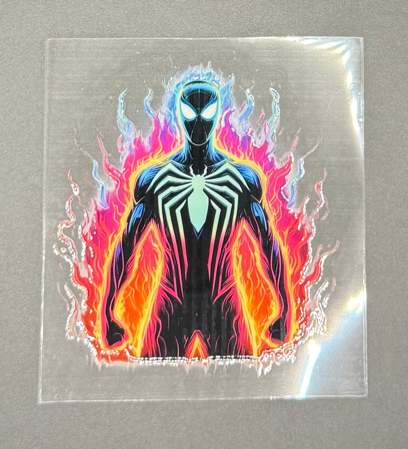 COLORFUL FLAME SPIDERMAN