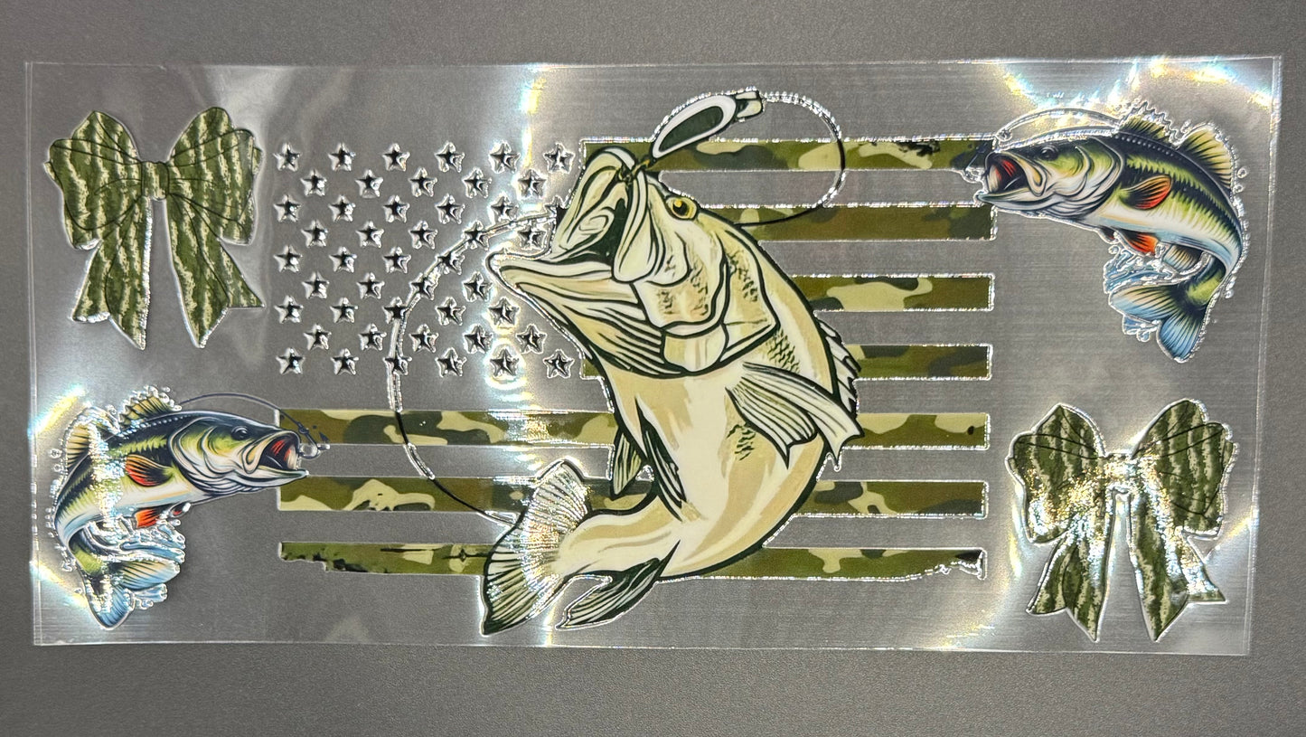 FISH WITH FLAG