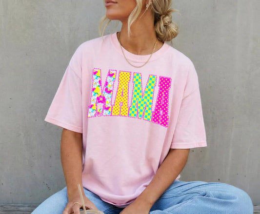 MAMA - FLORAL NEON