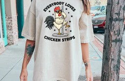 EVERYBODY LOVES A CHICKEN STRIP