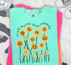 WORDS MATTER SPEAK KINDNESS