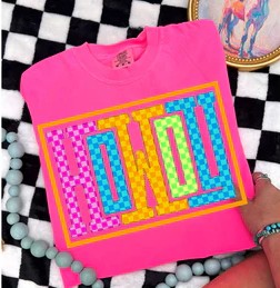 HOWDY - CHECKERED