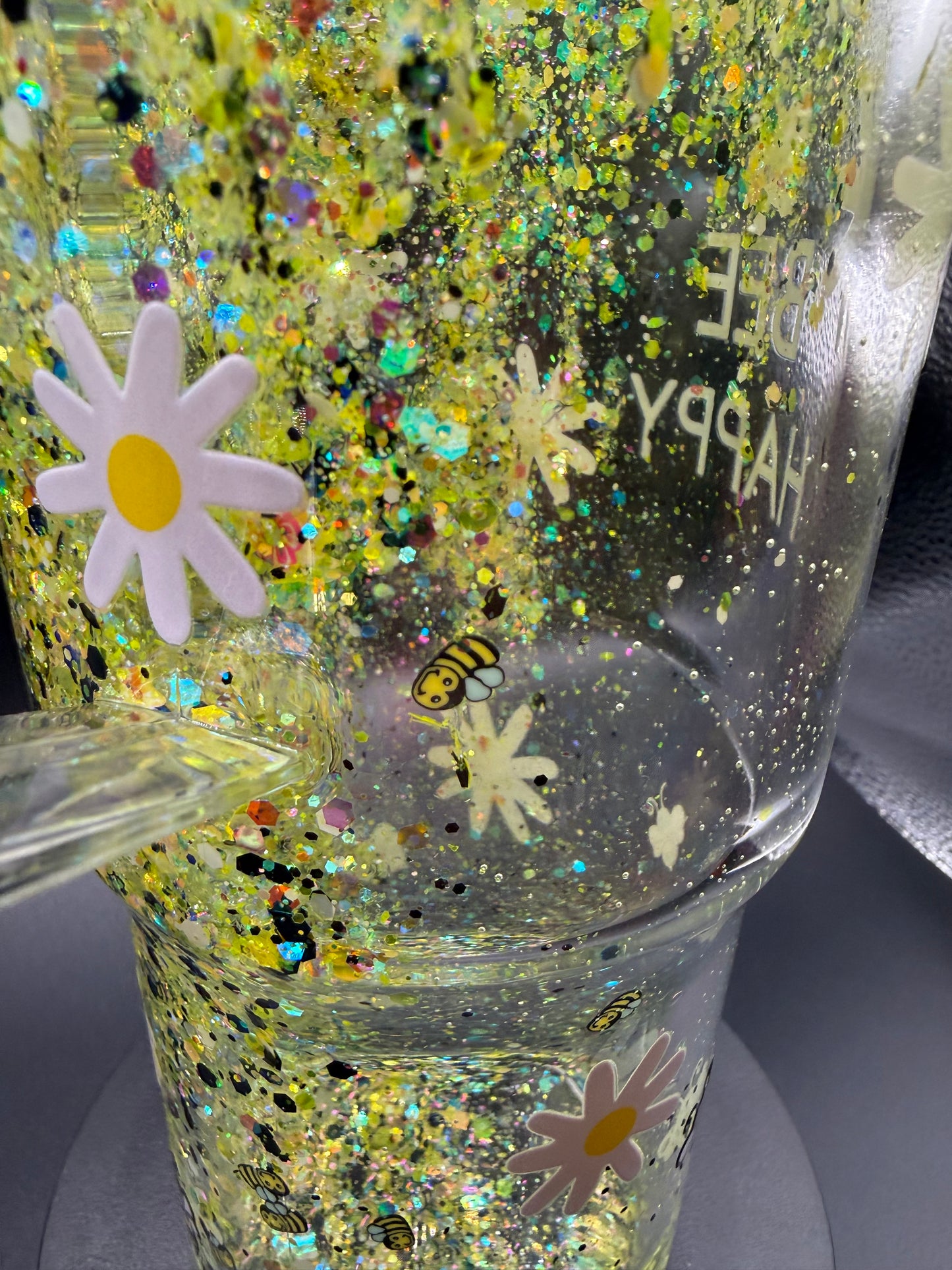 40oz Keep Calm & Bee Happy