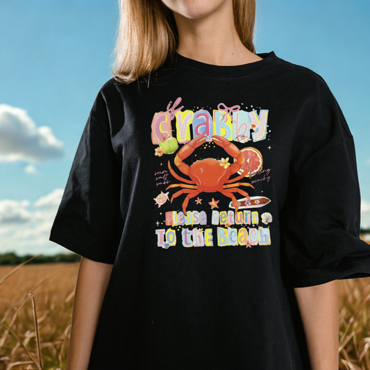IF CRABBY PLEASE RETURN TO THE BEACH