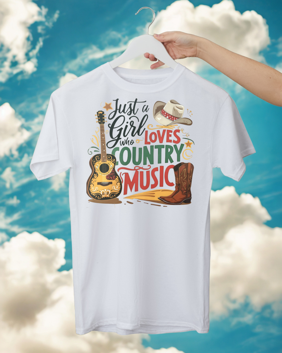 JUST A GIRL WHO LOVES COUNTRY MUSIC