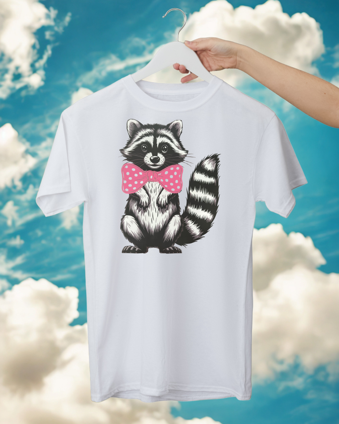 RACCOON WITH BOWTIE
