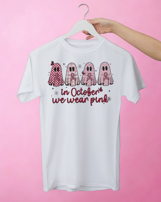 In Oct - Breast Cancer