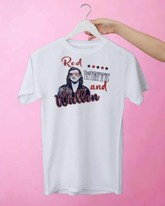 RED, WHITE, WALLEN