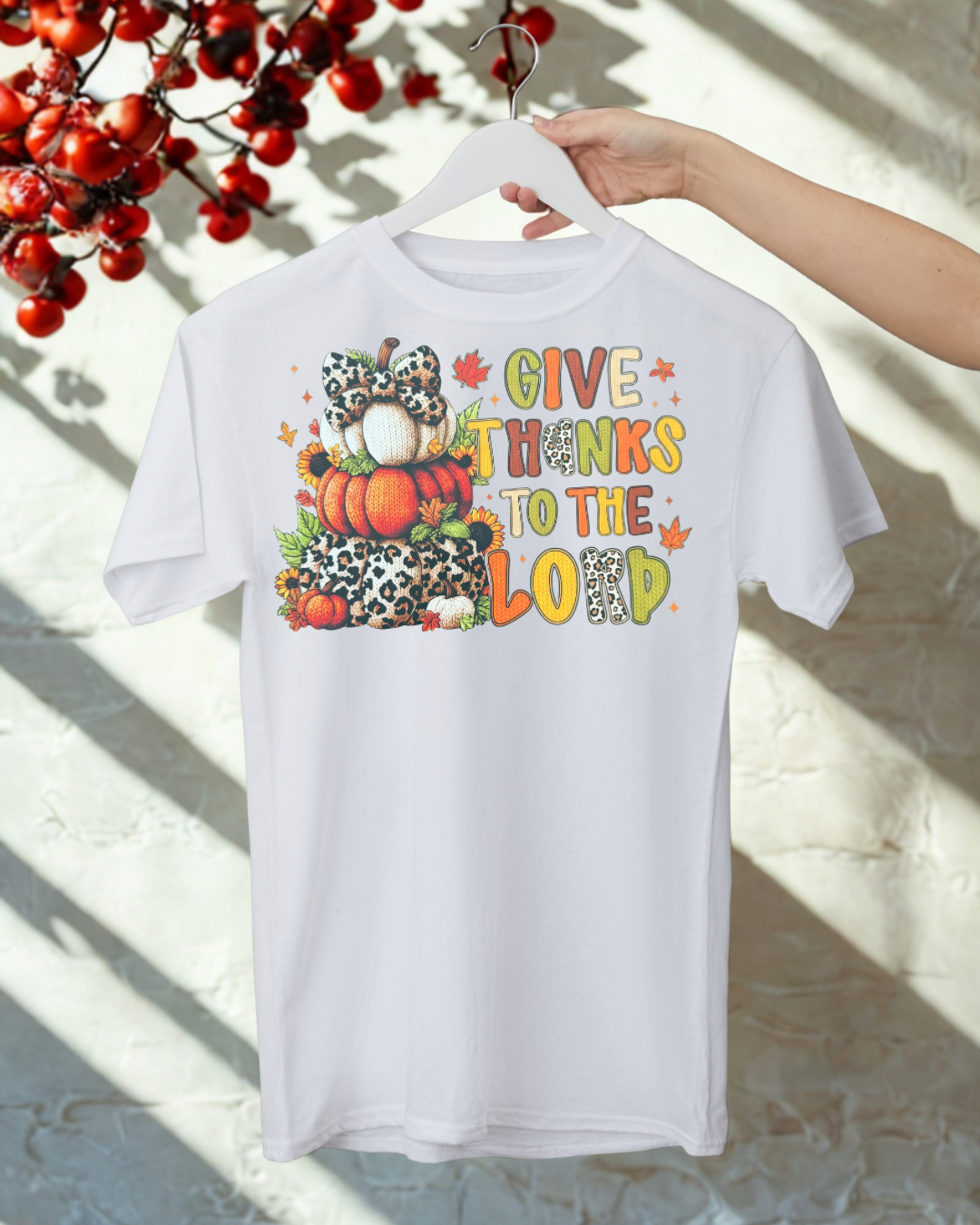 GIVE THANKS TO THE LORD