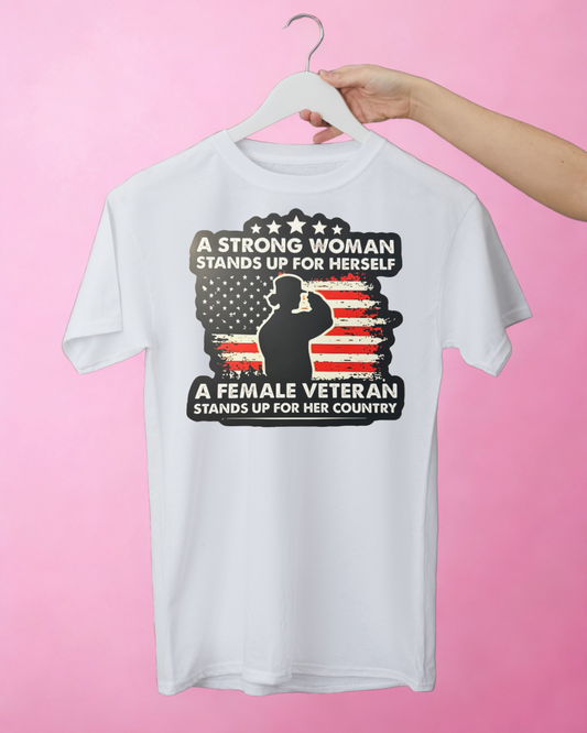 A STRONG WOMAN...VETERAN