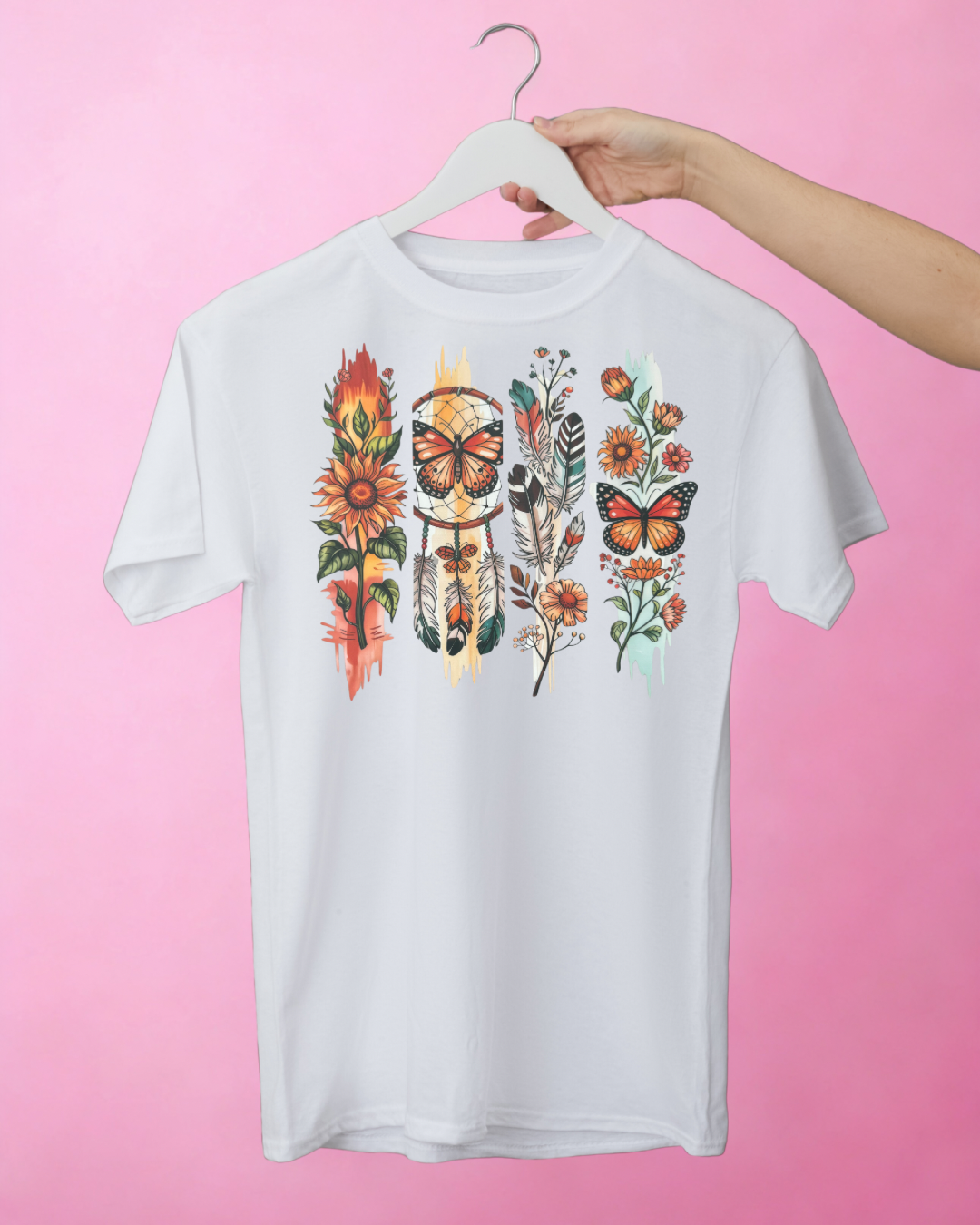 DREAM CATCHER BUTTERFLIES SUNFLOWERS