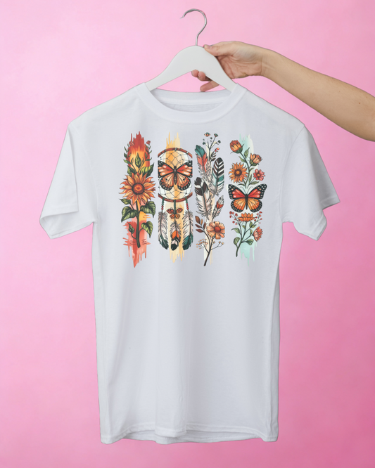 DREAM CATCHER BUTTERFLIES SUNFLOWERS