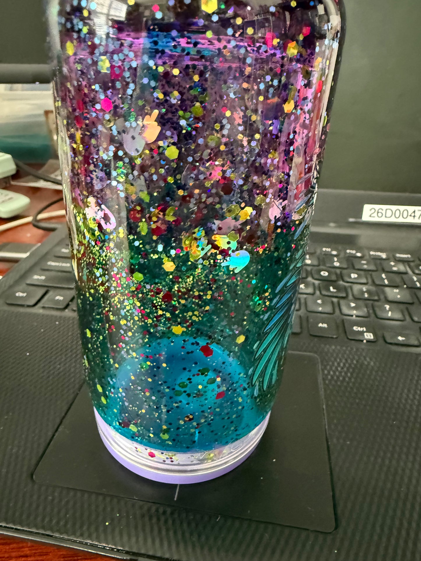 16oz Snowglobe Tumbler