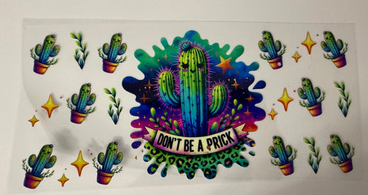 Don’t Be A Prick