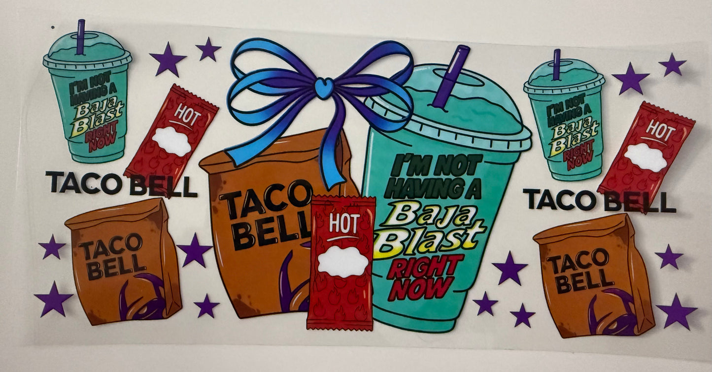 Not having a Baja Blast right now