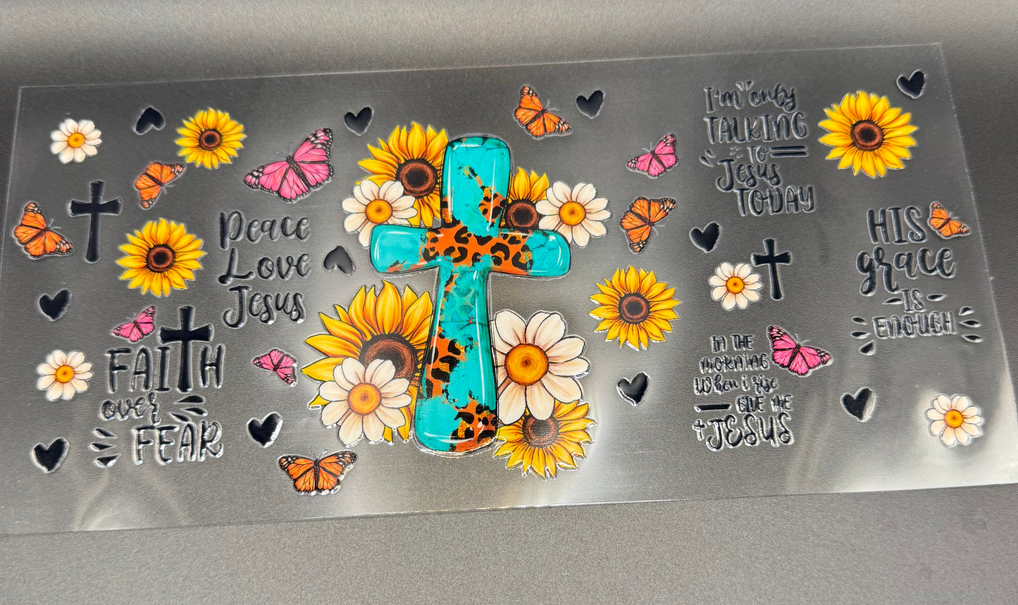 Western Cross w/Sayings