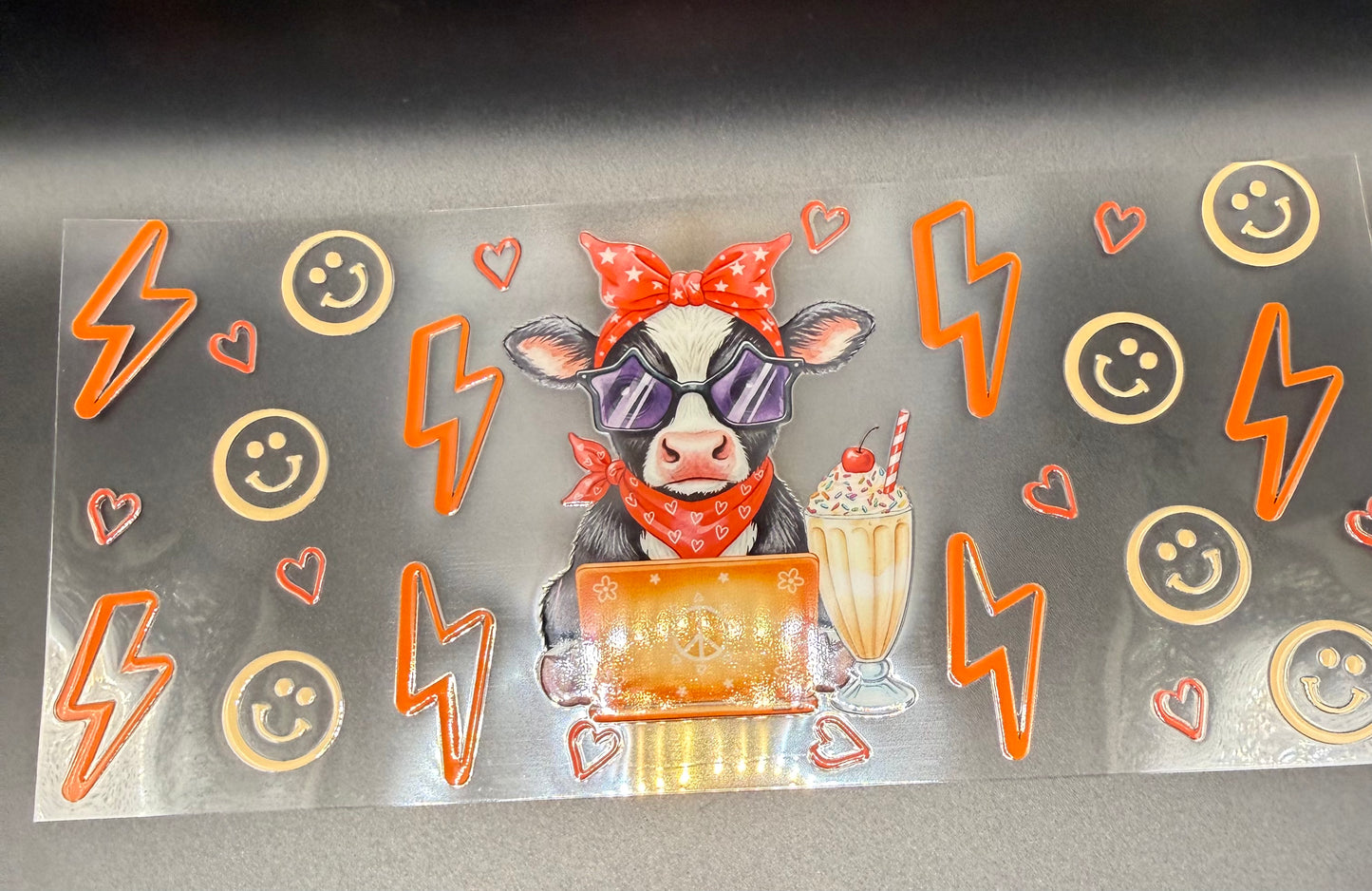 Cow on Laptop